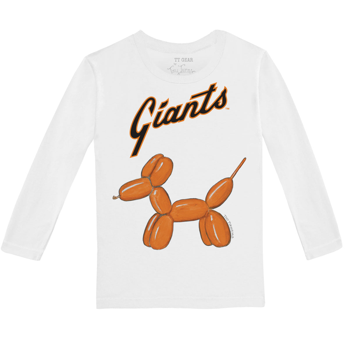 San Francisco Giants Balloon Dog Long-Sleeve Tee Shirt