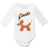 San Francisco Giants Balloon Dog Long Sleeve Snapper