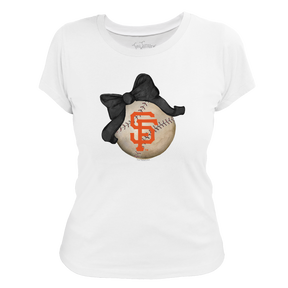 San Francisco Giants Baseball Bow Tee Shirt