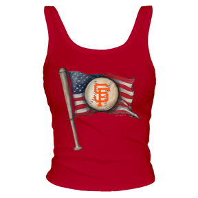San Francisco Giants Baseball Flag Tank