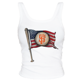 San Francisco Giants Baseball Flag Tank - Tiny Turnip