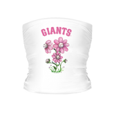 San Francisco Giants Blooming Baseball Tube Top - Tiny Turnip