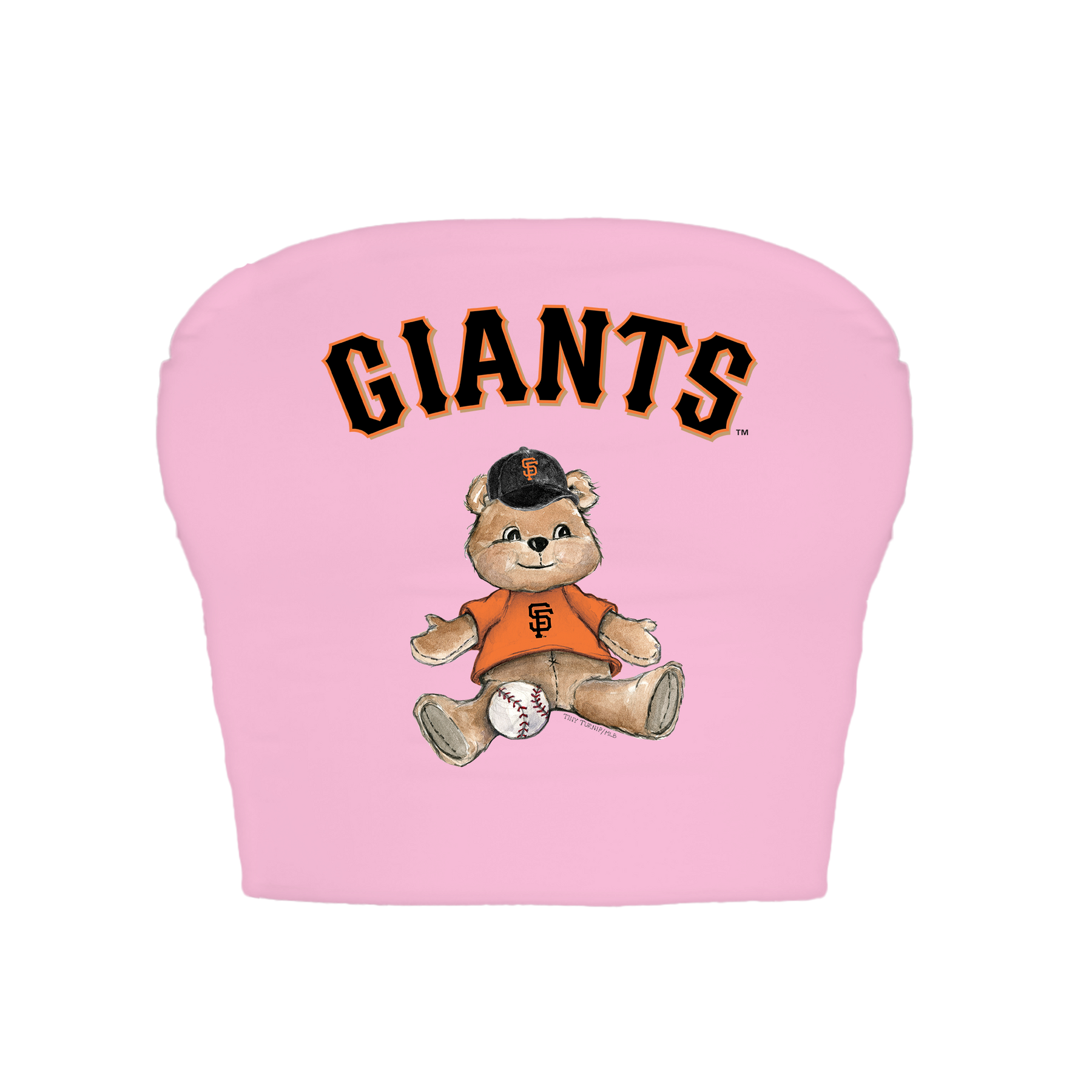 San Francisco Giants Teddy Crop Tube Top