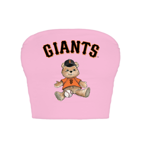 San Francisco Giants Teddy Crop Tube Top