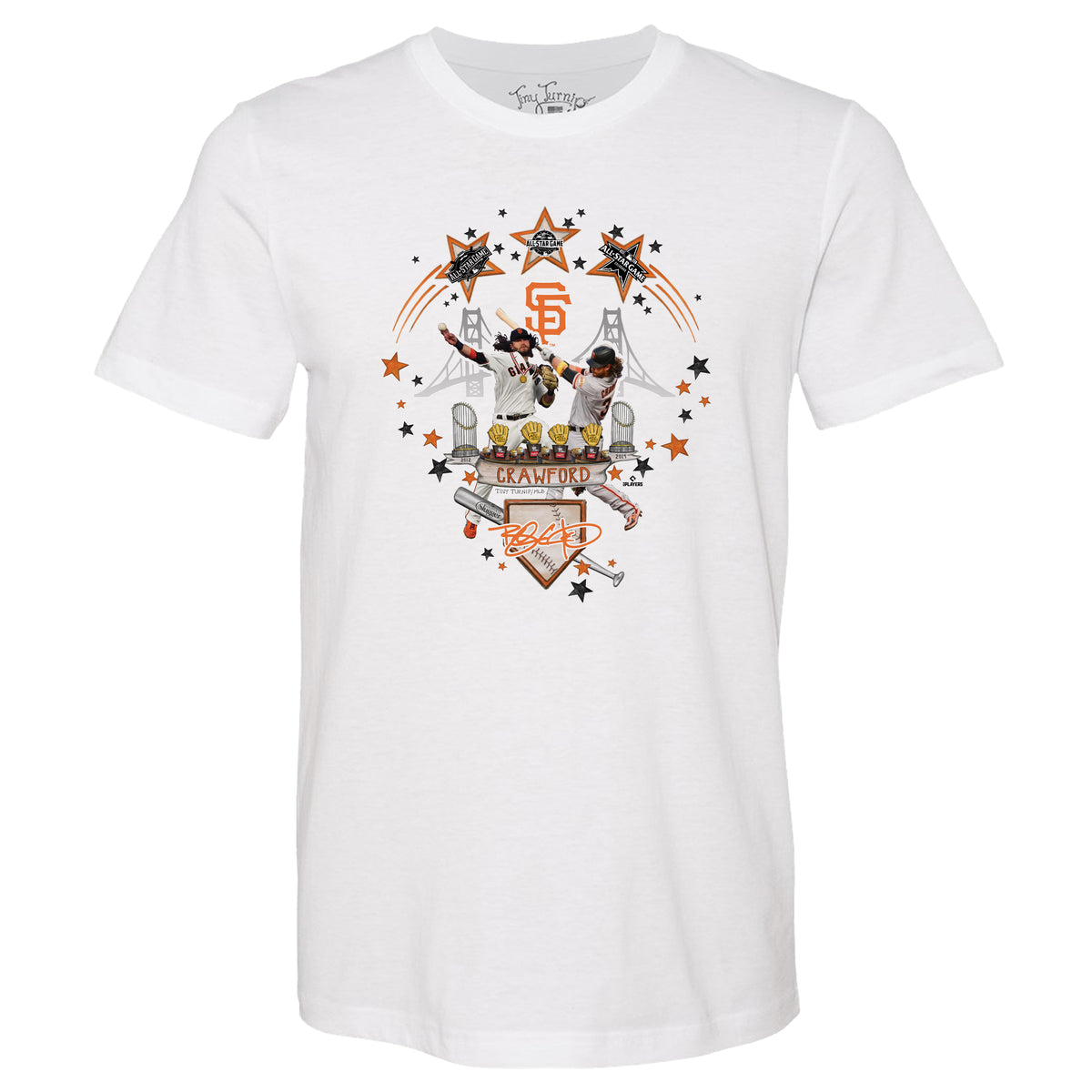 San Francisco Giants Brandon Crawford Day Unisex Tee Shirt