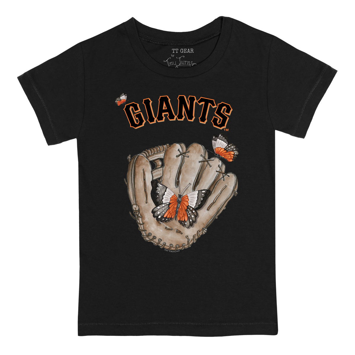 San Francisco Giants Butterfly Glove Tee Shirt