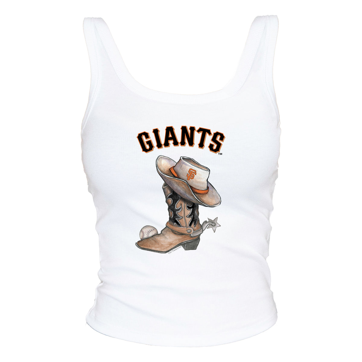 San Francisco Giants Cowboy Boot Tank