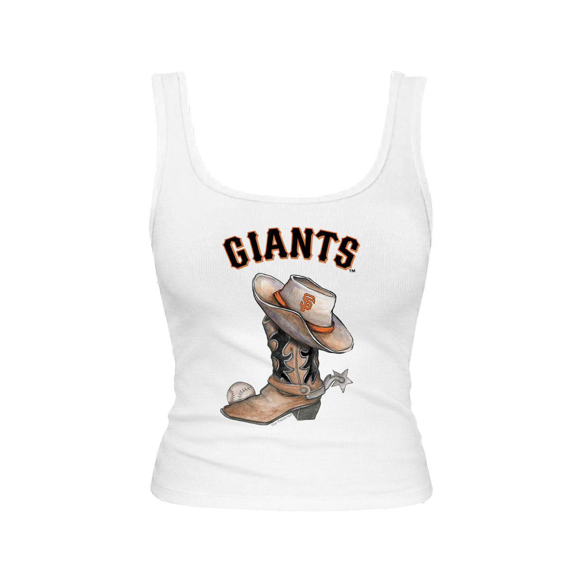 San Francisco Giants Cowboy Boot Emmy Tank