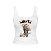 San Francisco Giants Cowboy Boot Emmy Tank