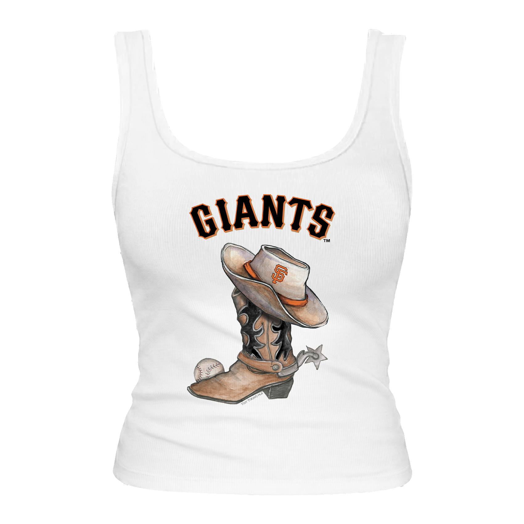 San Francisco Giants Cowboy Boot Emmy Tank