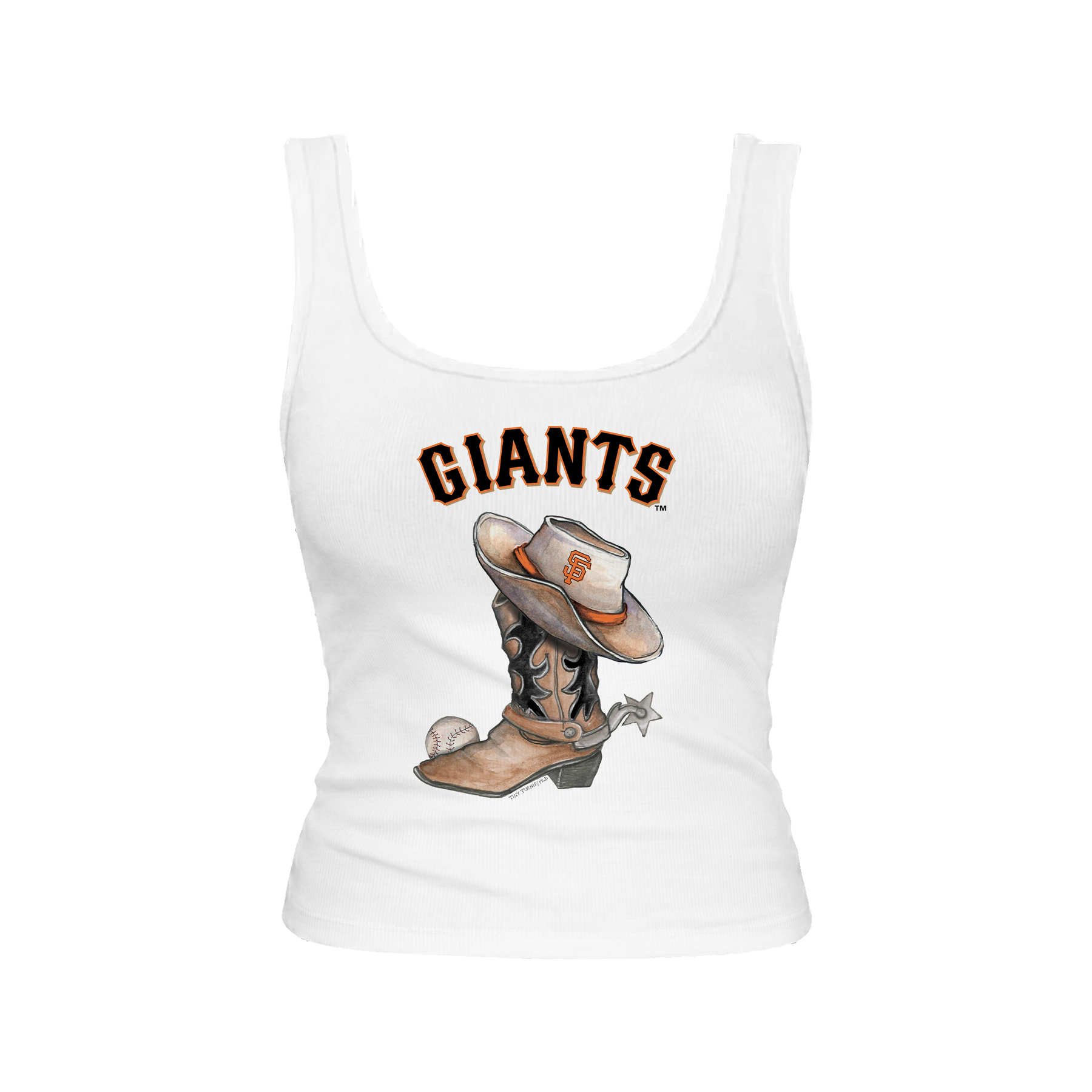 San Francisco Giants Cowboy Boot Emmy Tank