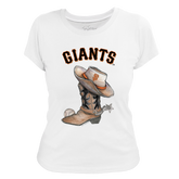 San Francisco Giants Cowboy Boot Women's Tee Shirt