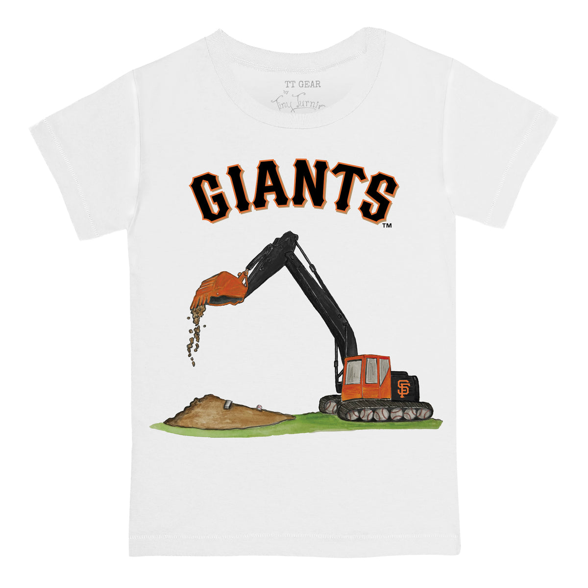 San Francisco Giants Excavator Tee Shirt