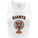 San Francisco Giants Fan Crop Tank