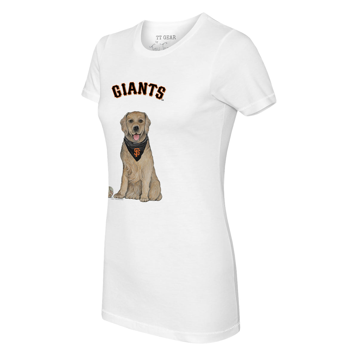 San Francisco Giants Golden Retriever Tee Shirt
