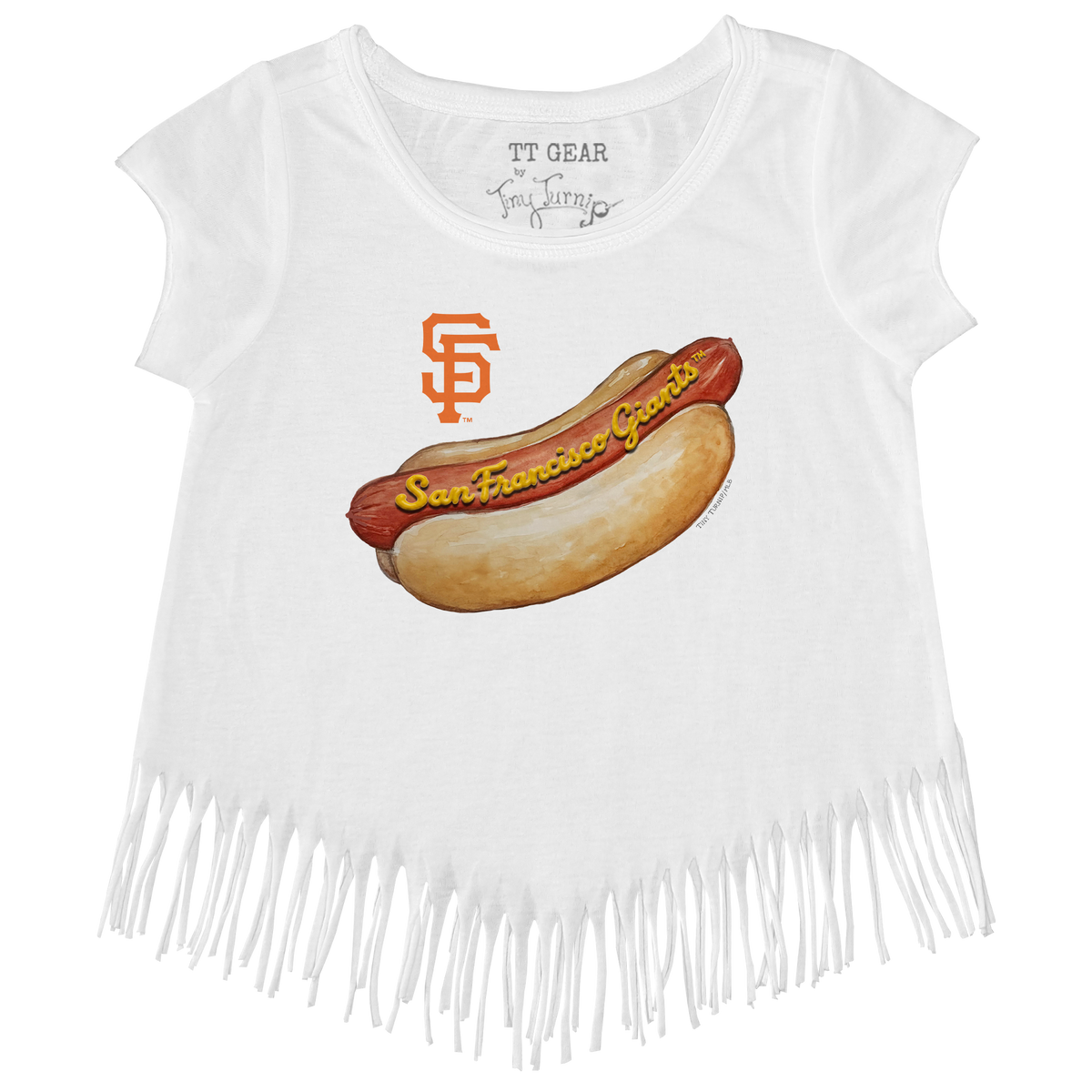 San Francisco Giants Hot Dog Fringe Tee