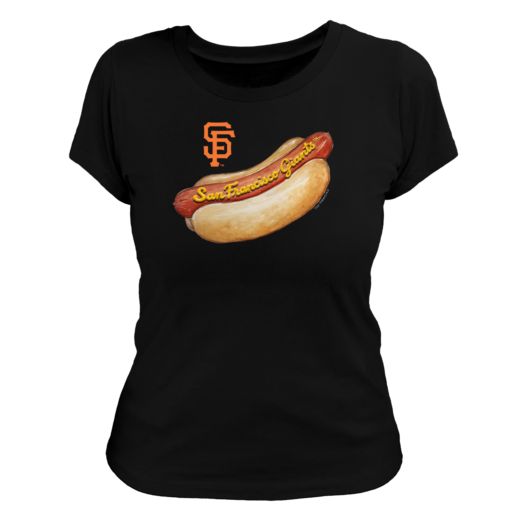 San Francisco Giants Hot Dog Women's Tee Shirt
