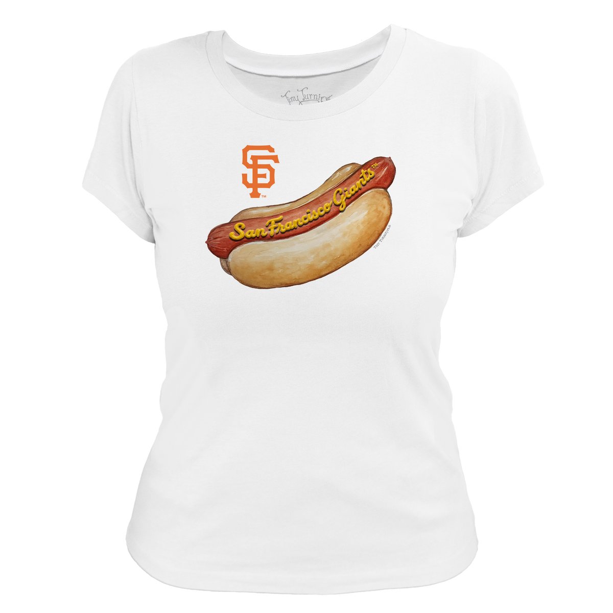 San Francisco Giants Hot Dog Women's Tee Shirt