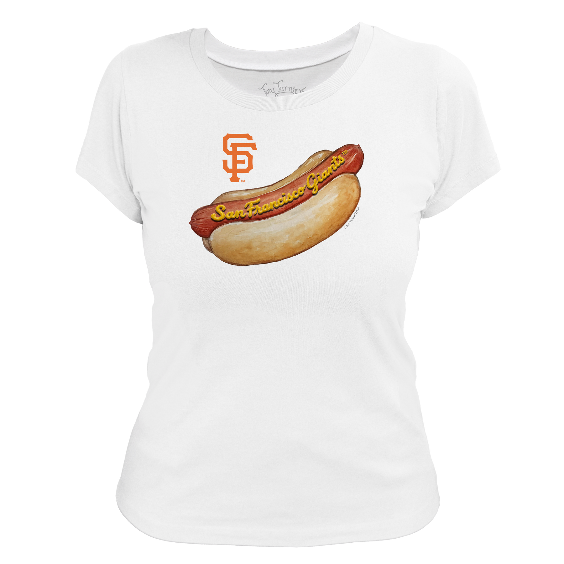 San Francisco Giants Hot Dog Women's Tee Shirt