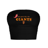 San Francisco Giants Hot Girls Crop Tube Top