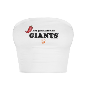 San Francisco Giants Hot Girls Crop Tube Top