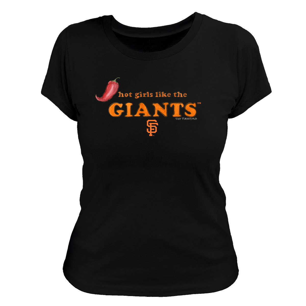 San Francisco Giants Hot Girls Women's Tee Shirt