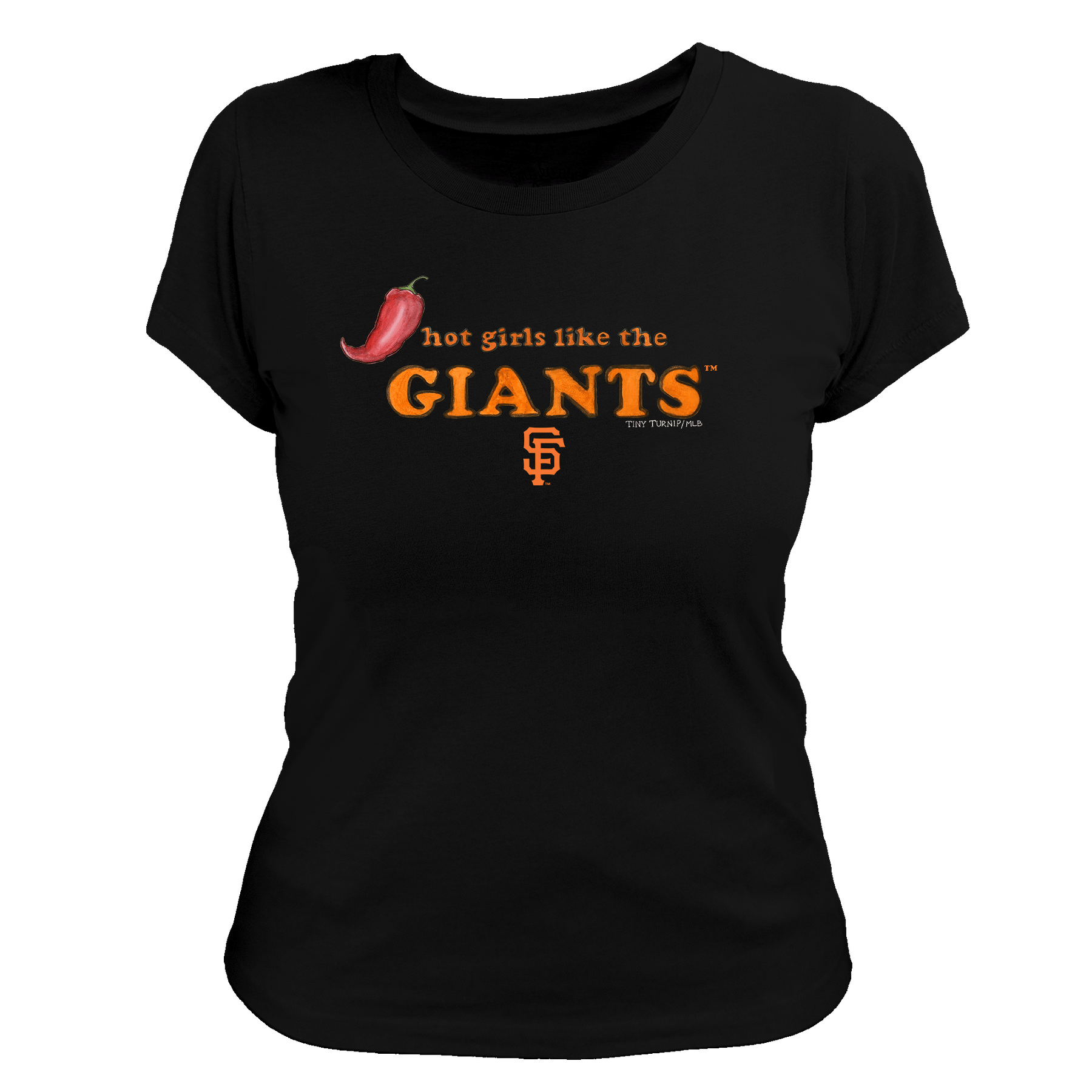 San Francisco Giants Hot Girls Women's Tee Shirt