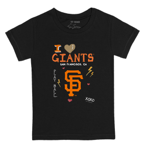I Heart Giants Kid's Tee Shirt - Tiny Turnip