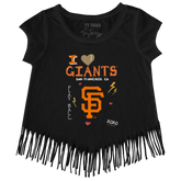 I Heart Giants Fringe Tee - Tiny Turnip