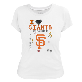 I Heart Giants Women's Tee Shirt - Tiny Turnip