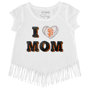 San Francisco Giants I Love Mom Fringe Tee