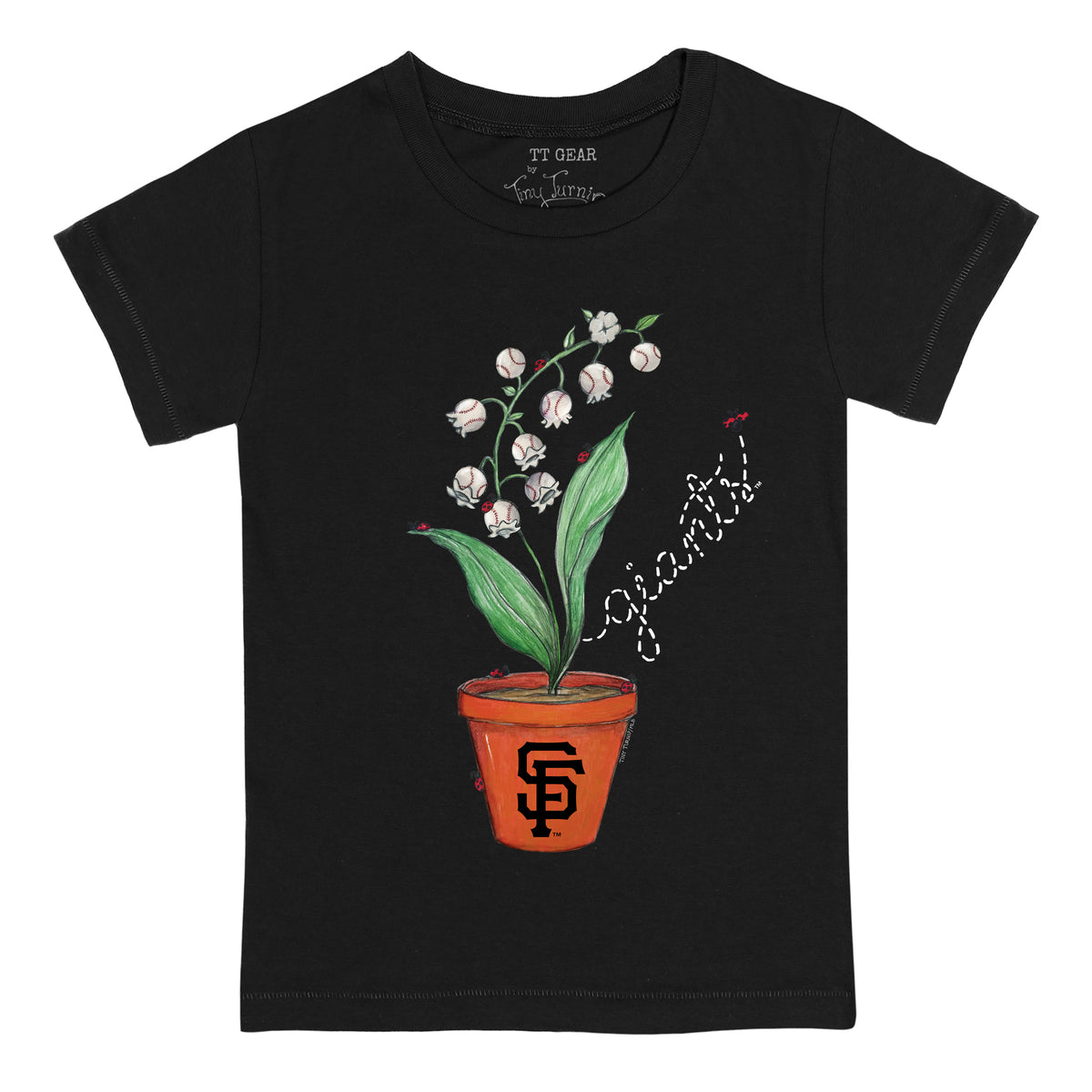 San Francisco Giants Ladybug Tee Shirt