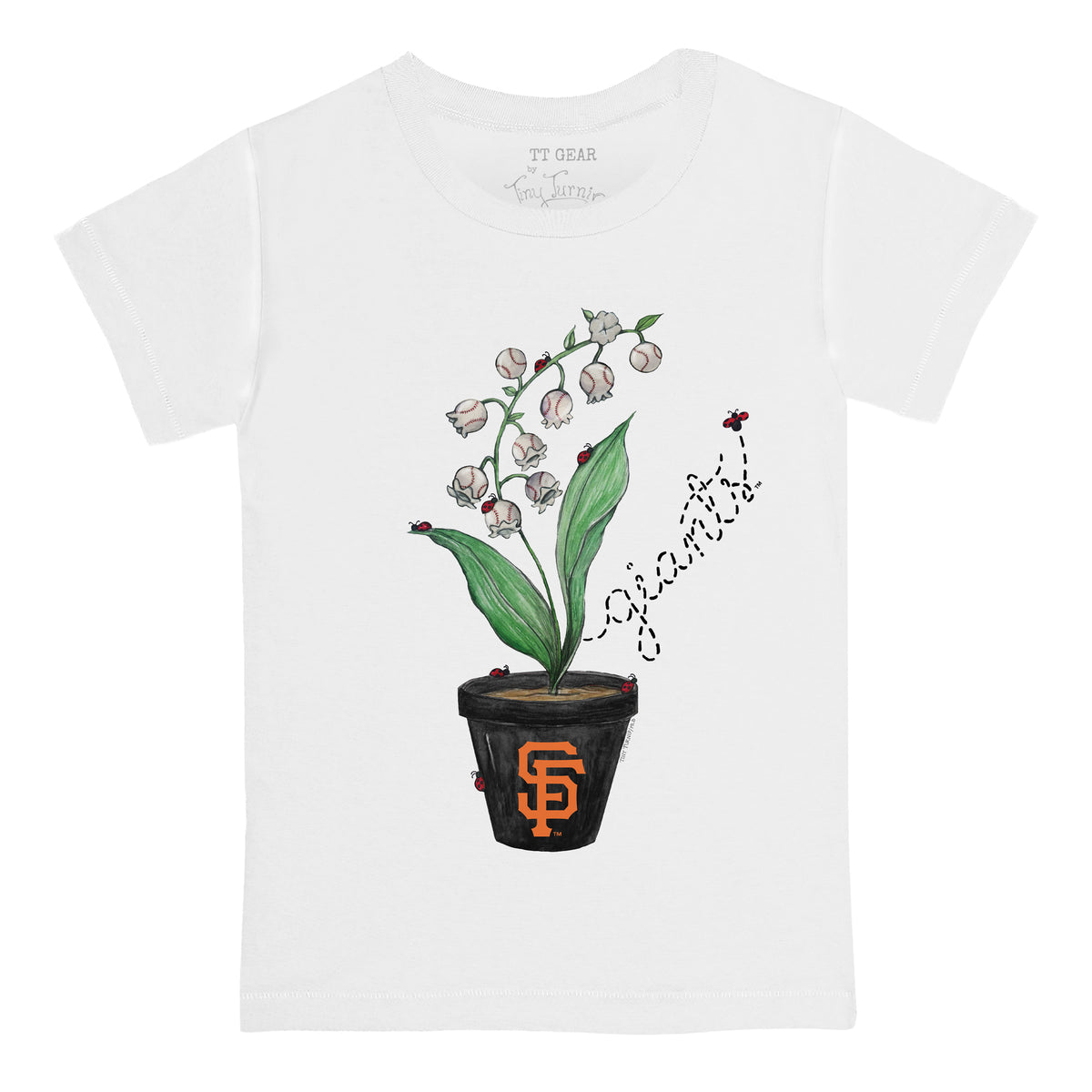 San Francisco Giants Ladybug Tee Shirt
