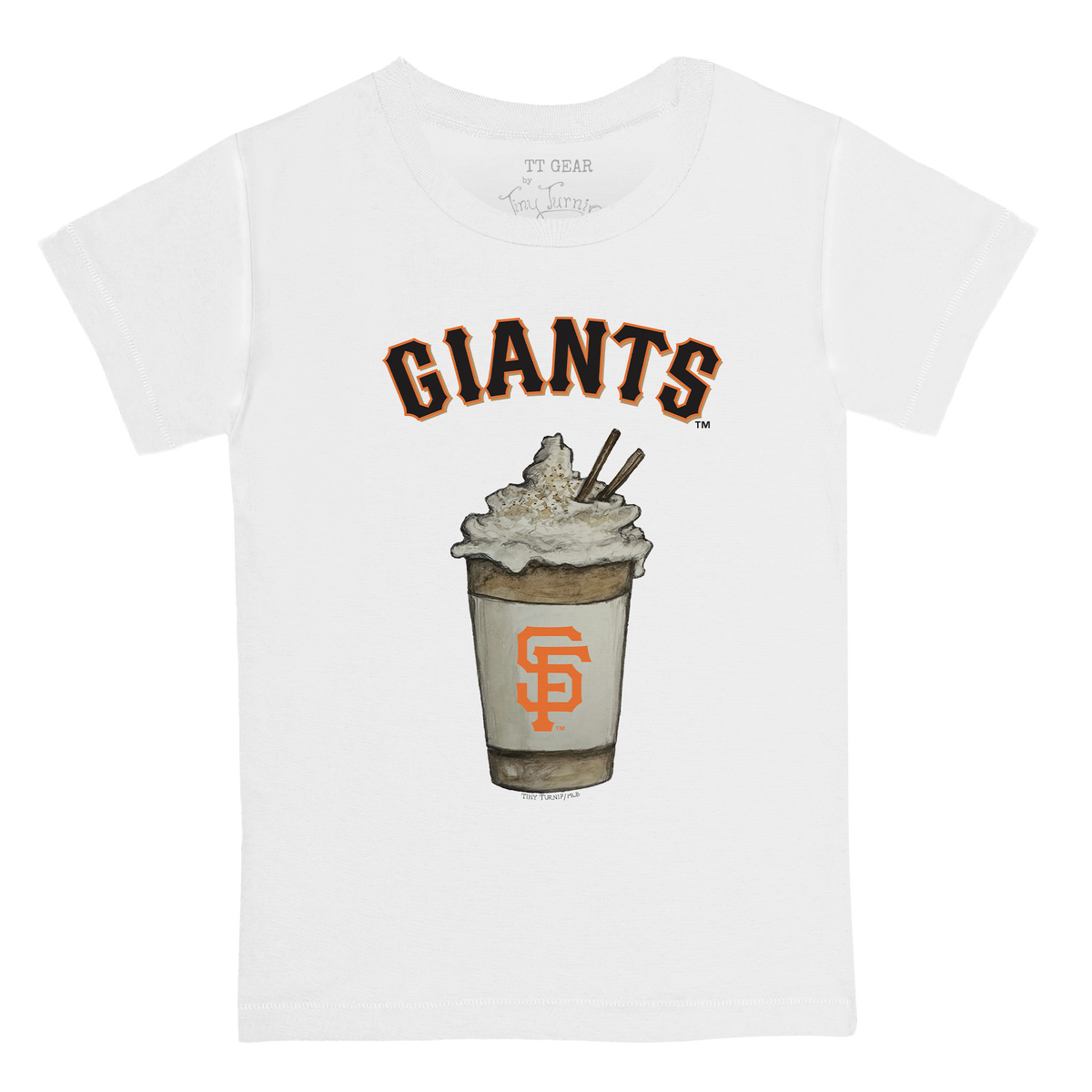 San Francisco Giants Latte Kid's Tee Shirt