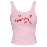 San Francisco Giants Lipstick OG Ribbed Tank - Tiny Turnip