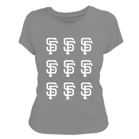 San Francisco Giants Logo Grid Tee Shirt - Tiny Turnip