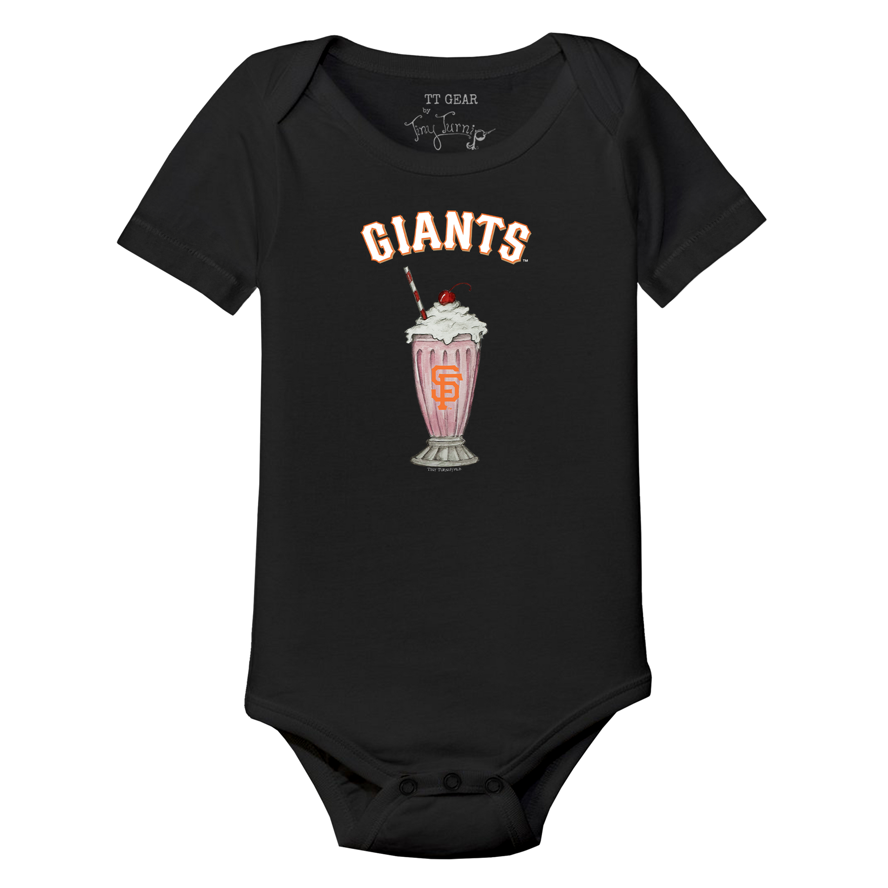 San Francisco Giants Milkshake Short Sleeve Snapper