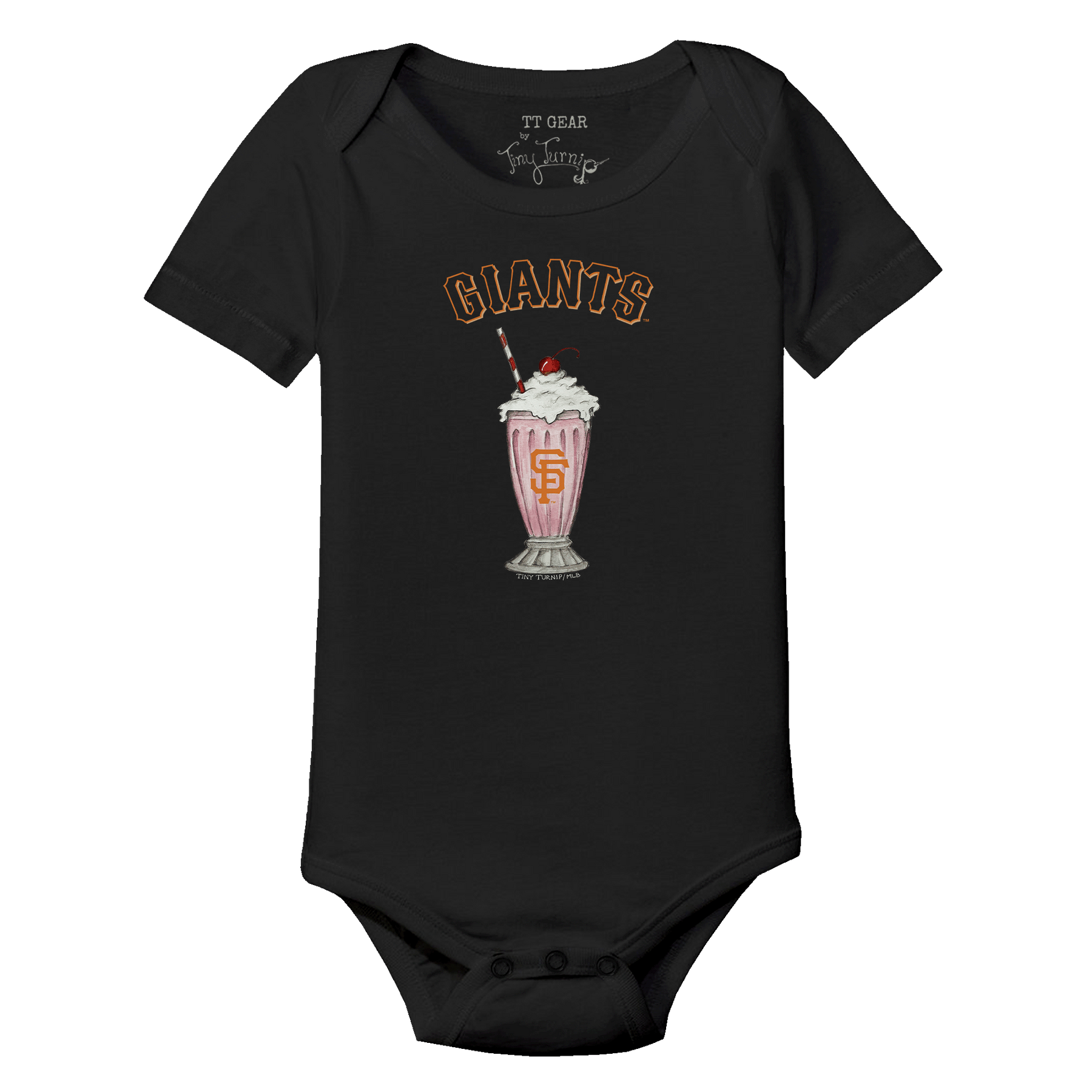 San Francisco Giants Milkshake Short Sleeve Snapper