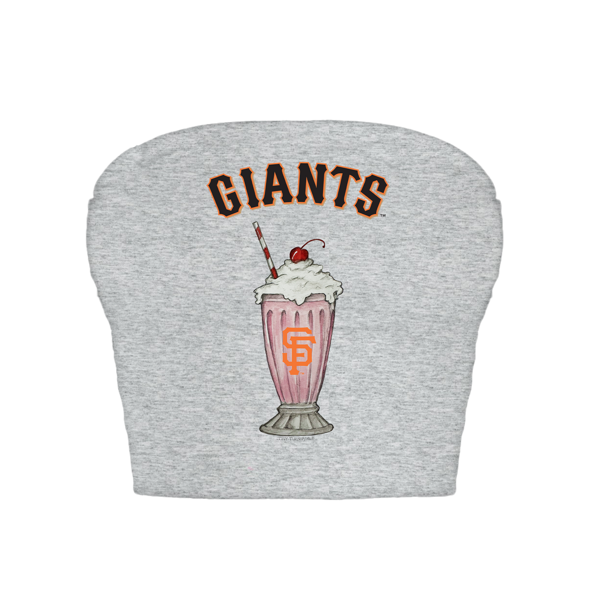 San Francisco Giants Milkshake Crop Tube Top