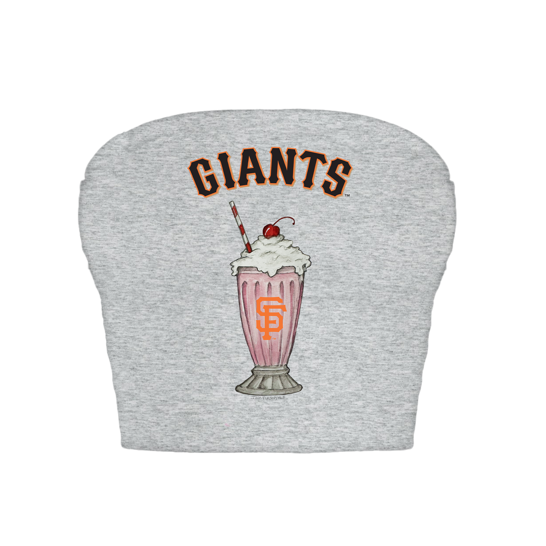 San Francisco Giants Milkshake Crop Tube Top