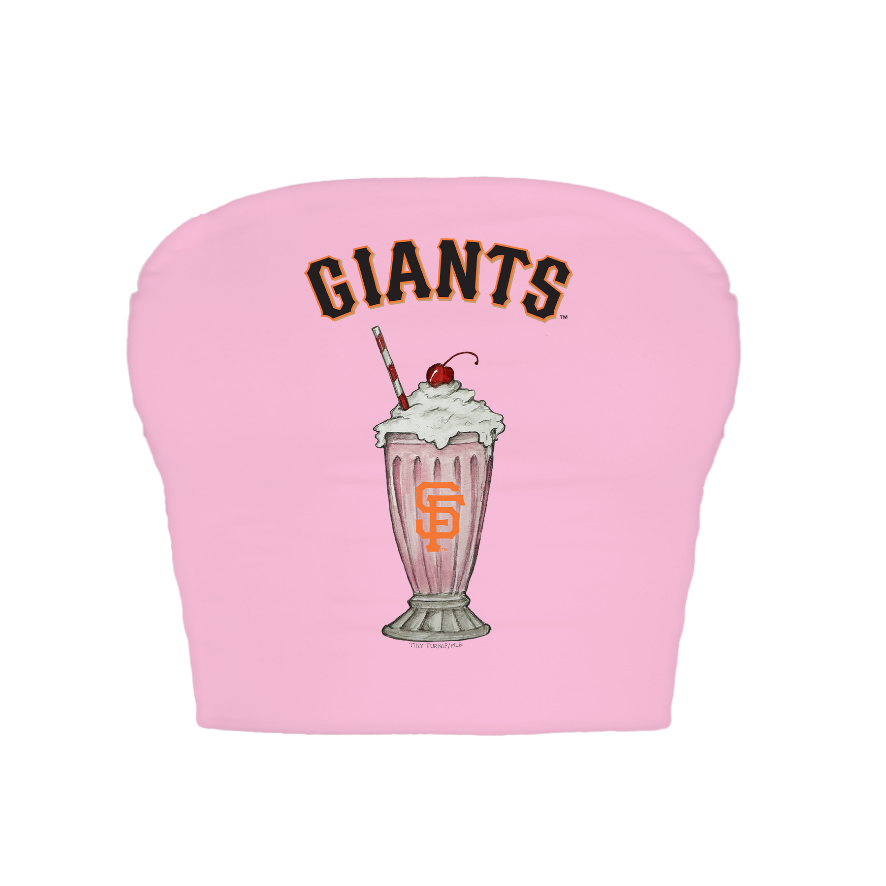 San Francisco Giants Milkshake Crop Tube Top