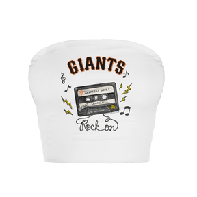 San Francisco Giants Mixtape Crop Tube Top