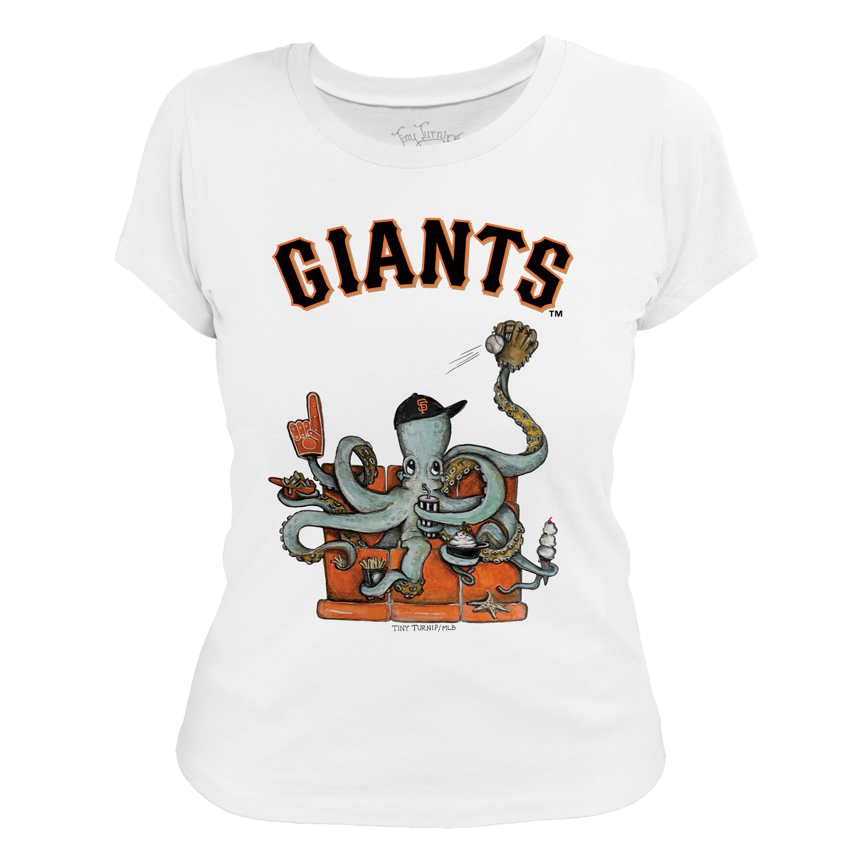 San Francisco Giants Octopus Tee Shirt