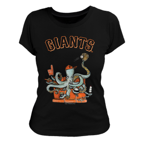 San Francisco Giants Octopus Tee Shirt