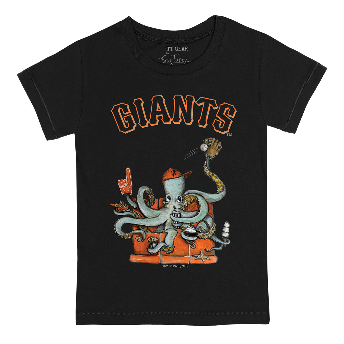 San Francisco Giants Octopus Tee Shirt