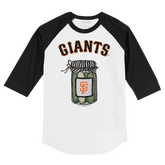 San Francisco Giants Pickle Jar 3/4 Black Sleeve Raglan