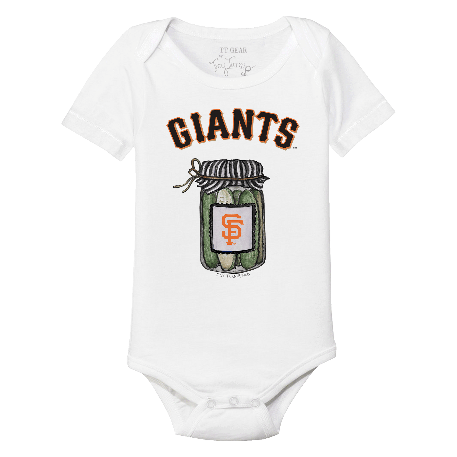 San Francisco Giants Pickle Jar Short Sleeve Snapper
