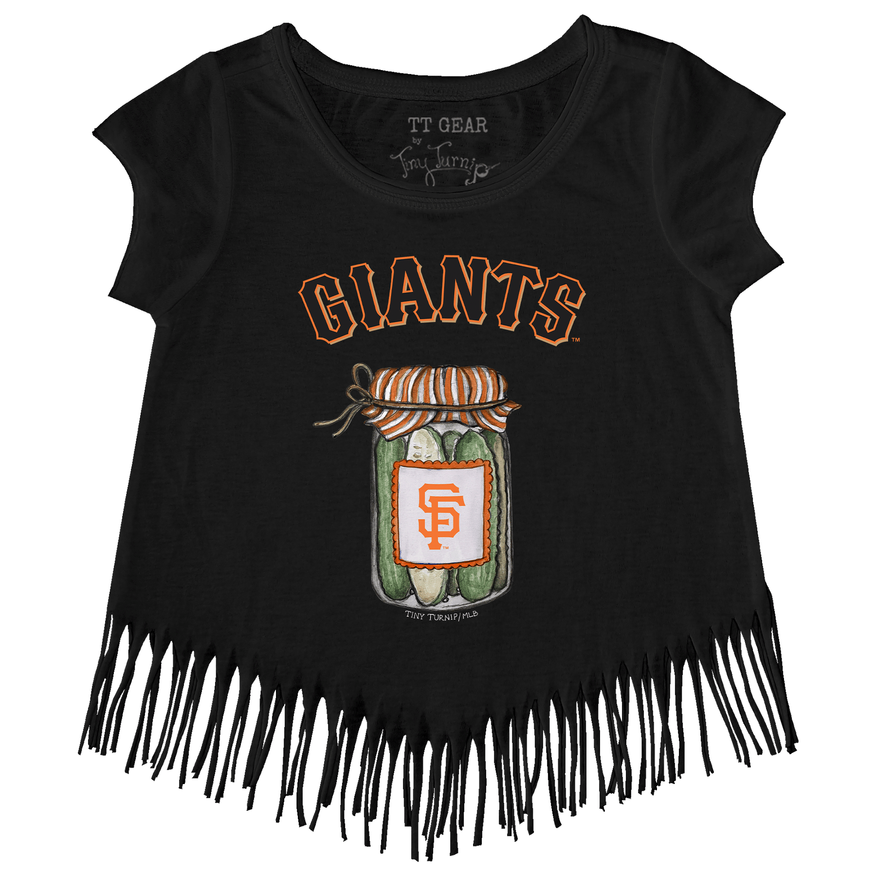 San Francisco Giants Pickle Jar Fringe Tee