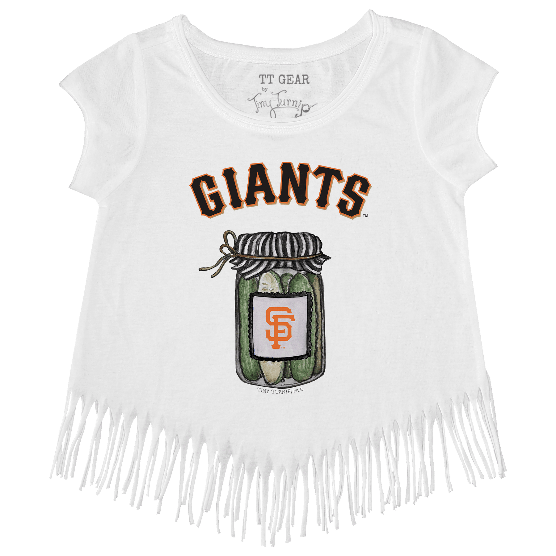 San Francisco Giants Pickle Jar Fringe Tee