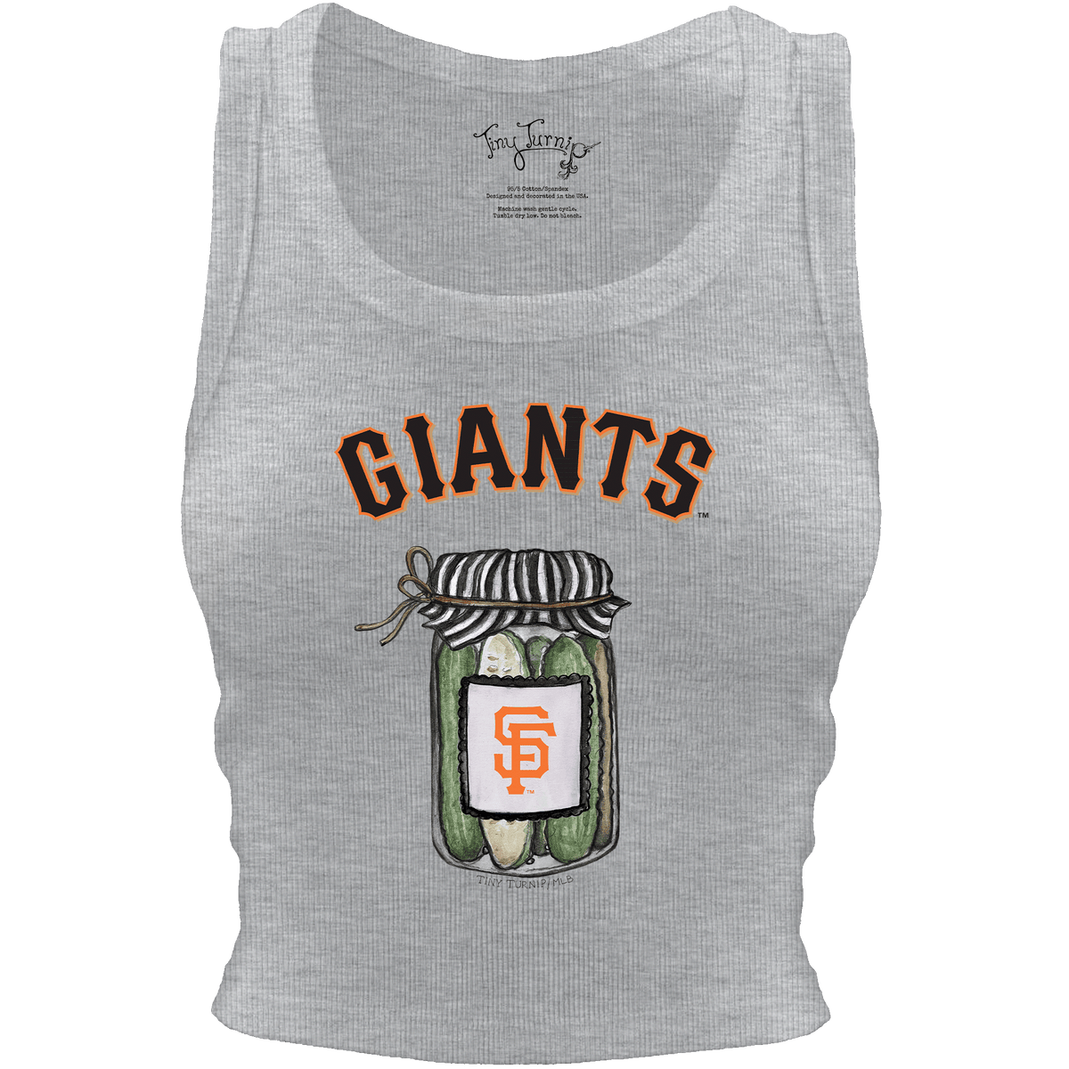 San Francisco Giants Pickle Jar Crop Tank